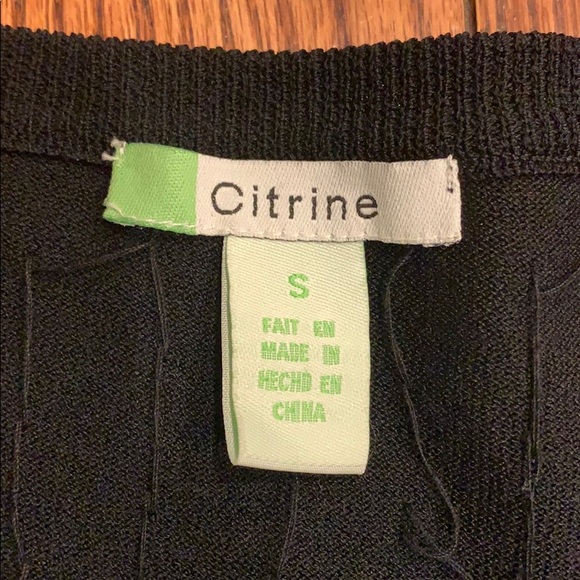 Girls black sequin Citrine shrug, size small - Picture 4 of 4